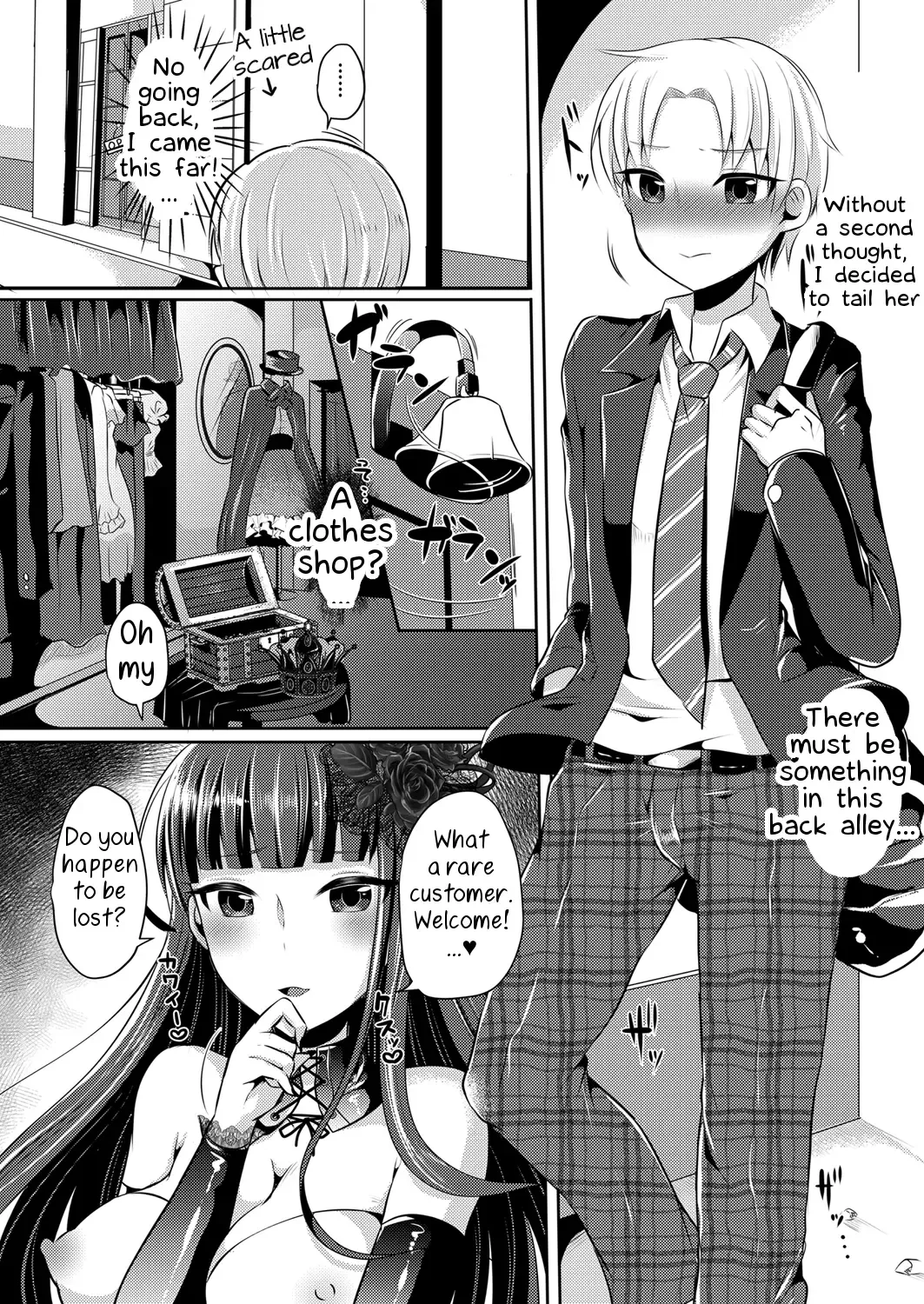 [Runrun] Boku ga Hitomebore Shita Gothic Onee-san wa Futanari datta Ken Fhentai - Page 5