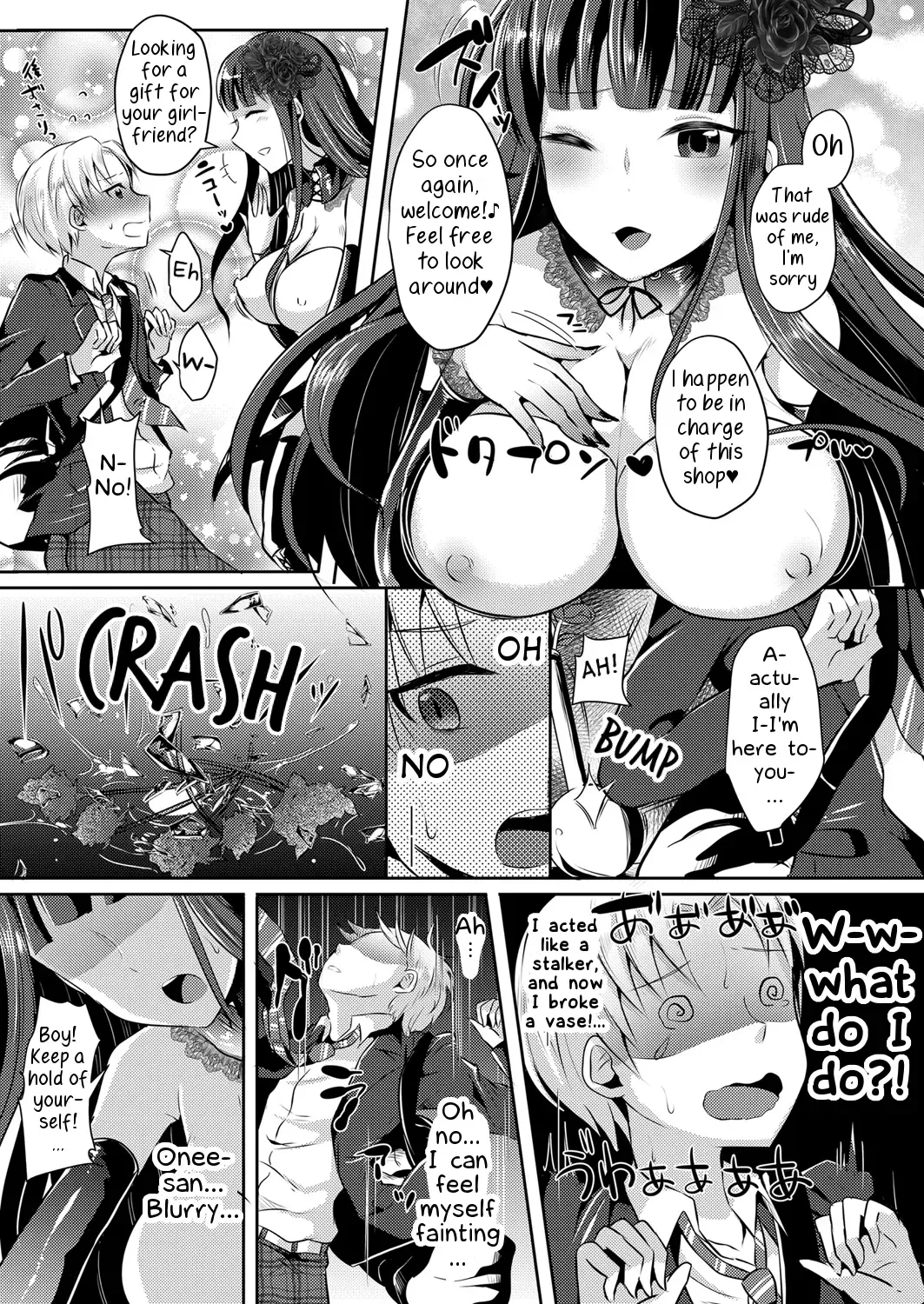 [Runrun] Boku ga Hitomebore Shita Gothic Onee-san wa Futanari datta Ken Fhentai - Page 6