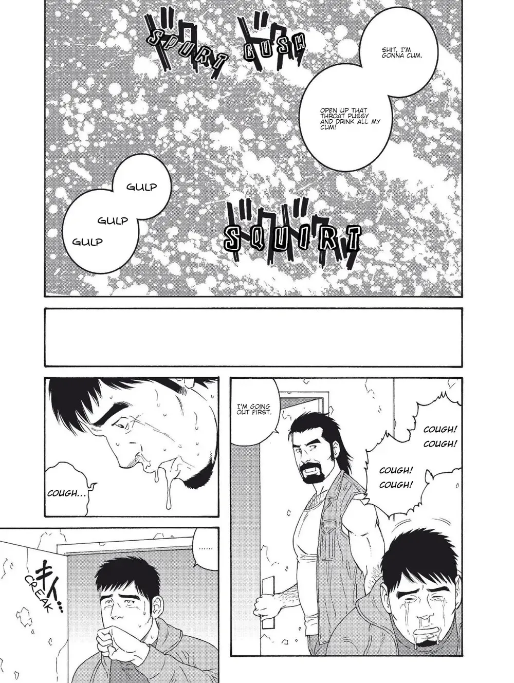 [Tagame Gengoroh] Dachi no Oyaji ni Mesu ni Sarete Kouhen-1 | My Best Friend's Dad Made Me a Bitch Ch.3 Fhentai - Page 13