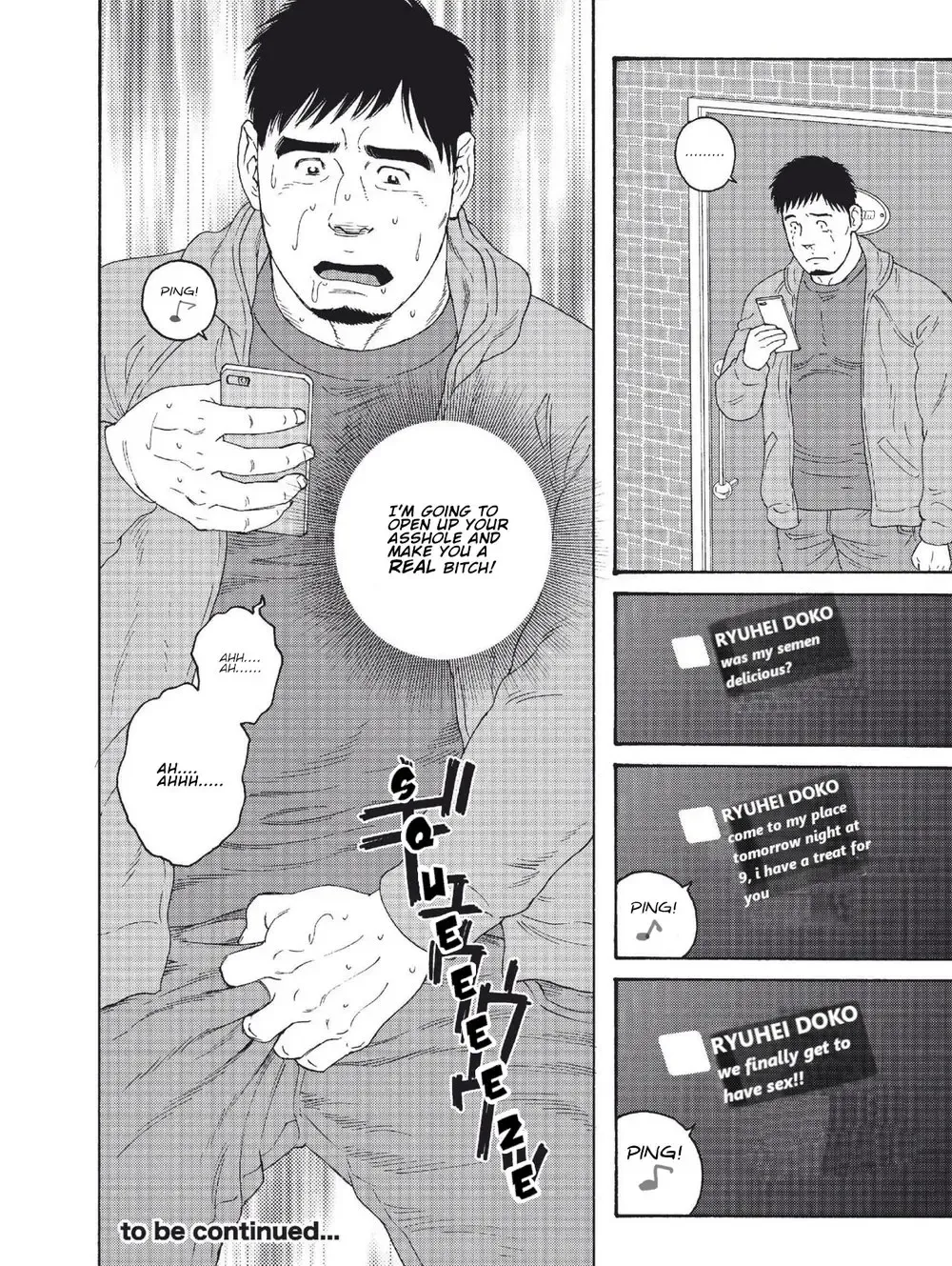 [Tagame Gengoroh] Dachi no Oyaji ni Mesu ni Sarete Kouhen-1 | My Best Friend's Dad Made Me a Bitch Ch.3 Fhentai - Page 16