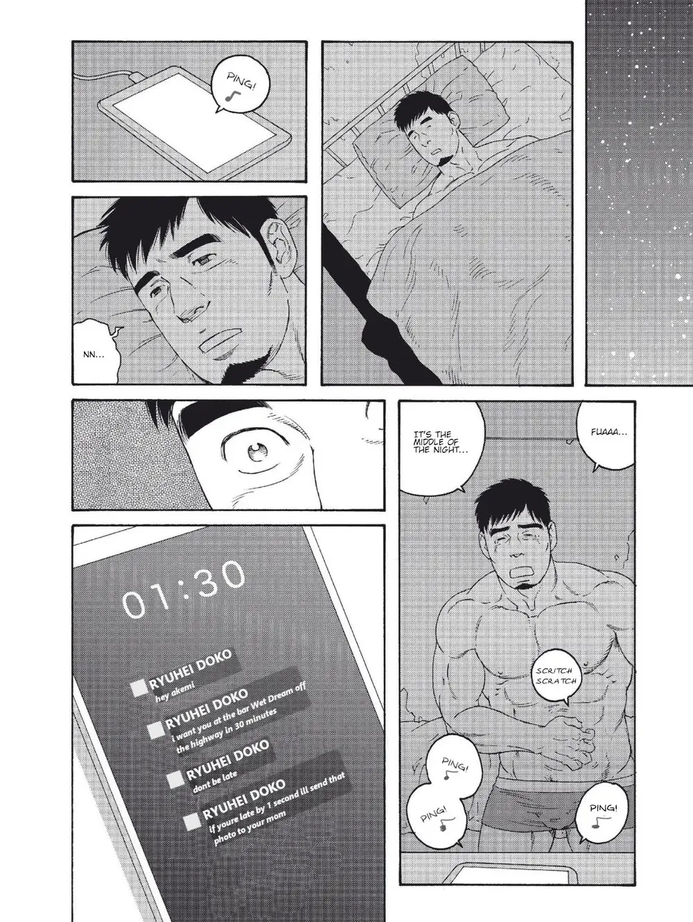 [Tagame Gengoroh] Dachi no Oyaji ni Mesu ni Sarete Kouhen-1 | My Best Friend's Dad Made Me a Bitch Ch.3 Fhentai - Page 8