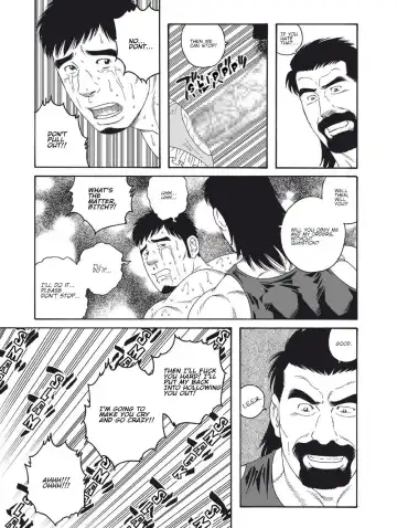 [Tagame Gengoroh] Dachi no Oyaji ni Mesu ni Sarete Kanketsuhen | My Best Friend's Dad Made Me a Bitch Ch.4 Fhentai - Page 11