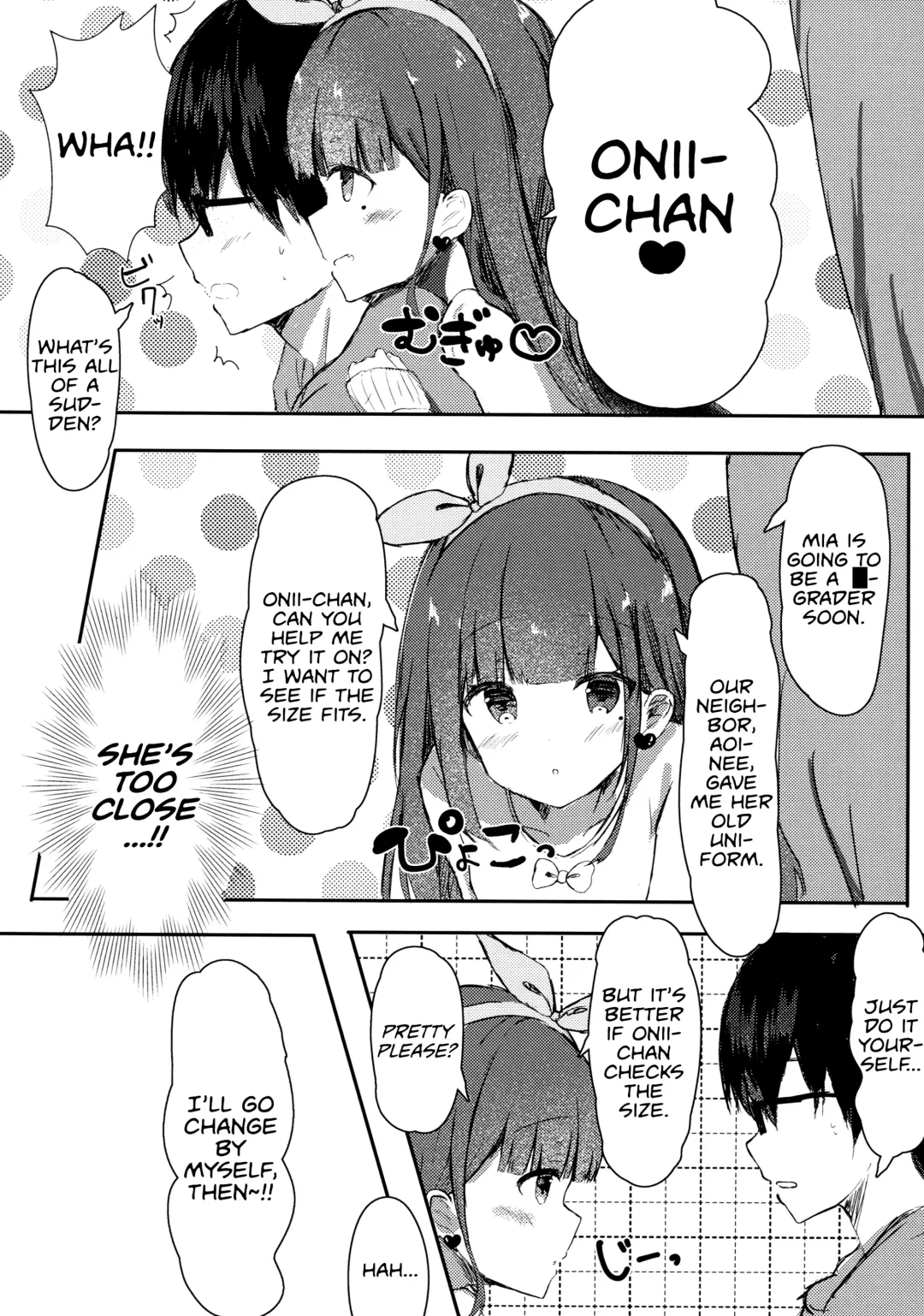 [Saeki Sola] Onii-chan no Doutei Moratte Agete mo Ii yo? | Can I Have Onii-chan's Virginity? Fhentai - Page 6