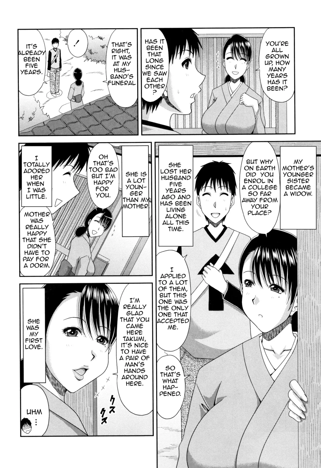 [Kai Hiroyuki] Hannari Miboujin | Elegant Widow Fhentai - Page 2