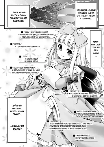[Tomoki Tomonori] Tai Chikyuujin Seiyoku Seigyo You Jinzouningen Alice | Алису в каждый дом Fhentai - Page 23