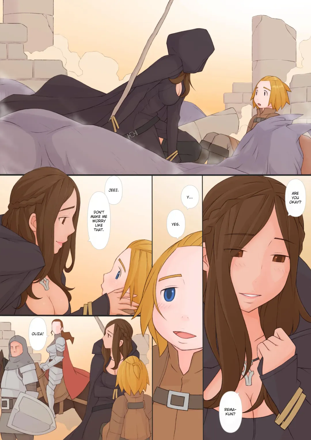 [Ponfaz] Oliza to Rema | Oliza and Rema Fhentai - Page 7