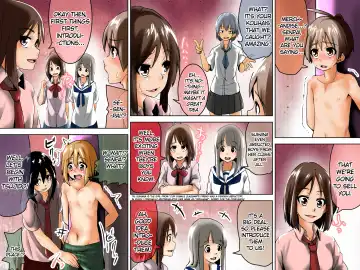 [Tokuni Mirashichi] Senpai no Joshi wa Kichiku na Dorei Shounin | Our Female Senpais are Fiendish Slave Traders Fhentai - Page 15