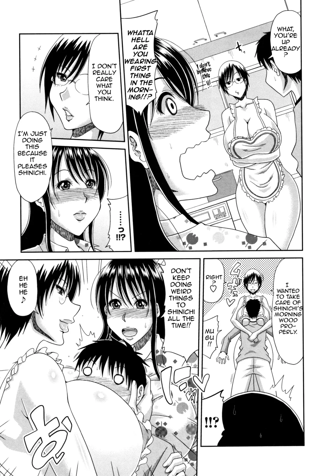 [Kai Hiroyuki] WHaha to Ore no Kazoku Seikatsu | My Family Life with My Two Mothers Fhentai - Page 3