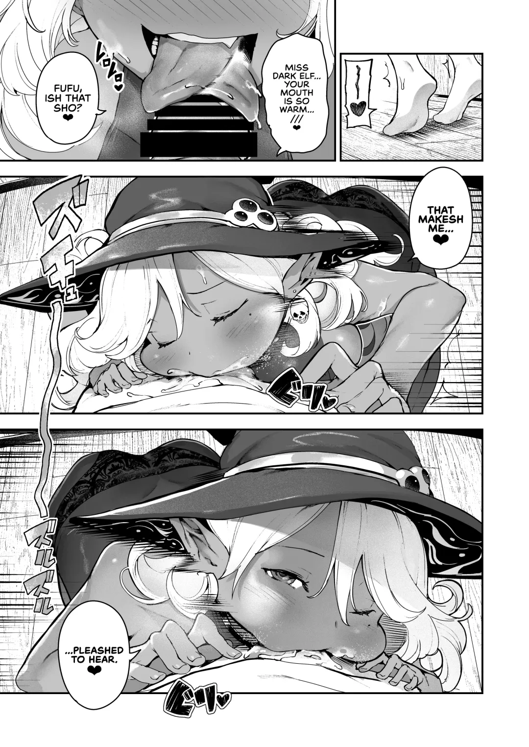 [Itsutsuse] Dark Elf no Ninkatsu Schale | A Dark Elf's Pregnancy Petri Dish Fhentai - Page 10