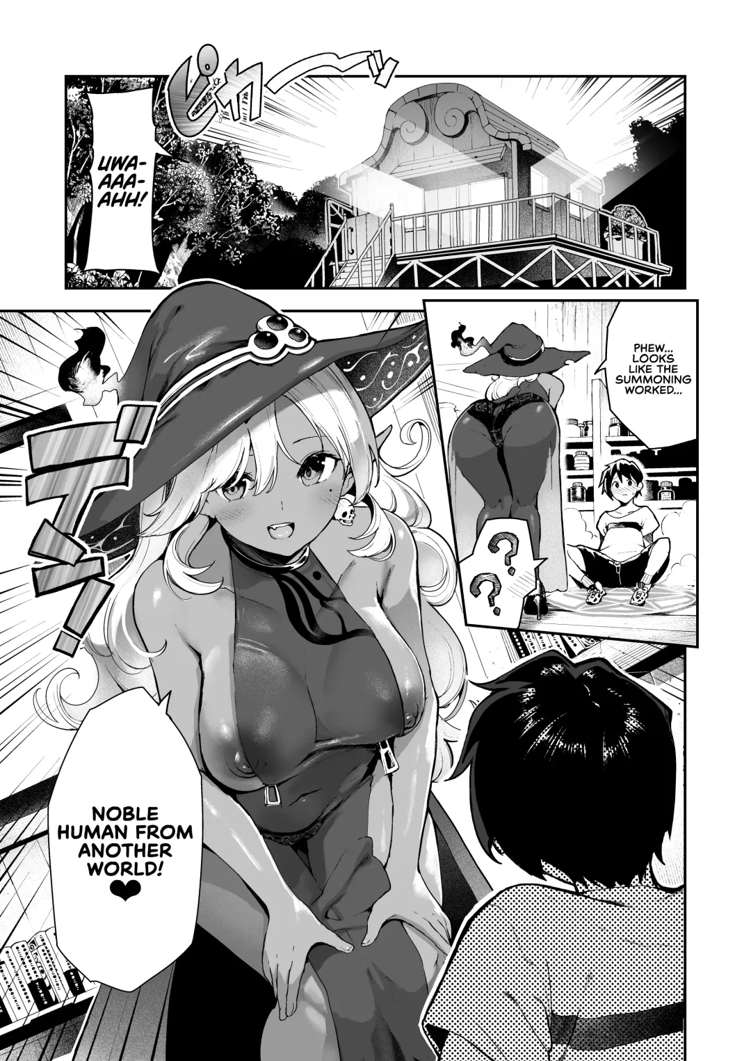 [Itsutsuse] Dark Elf no Ninkatsu Schale | A Dark Elf's Pregnancy Petri Dish Fhentai - Page 2