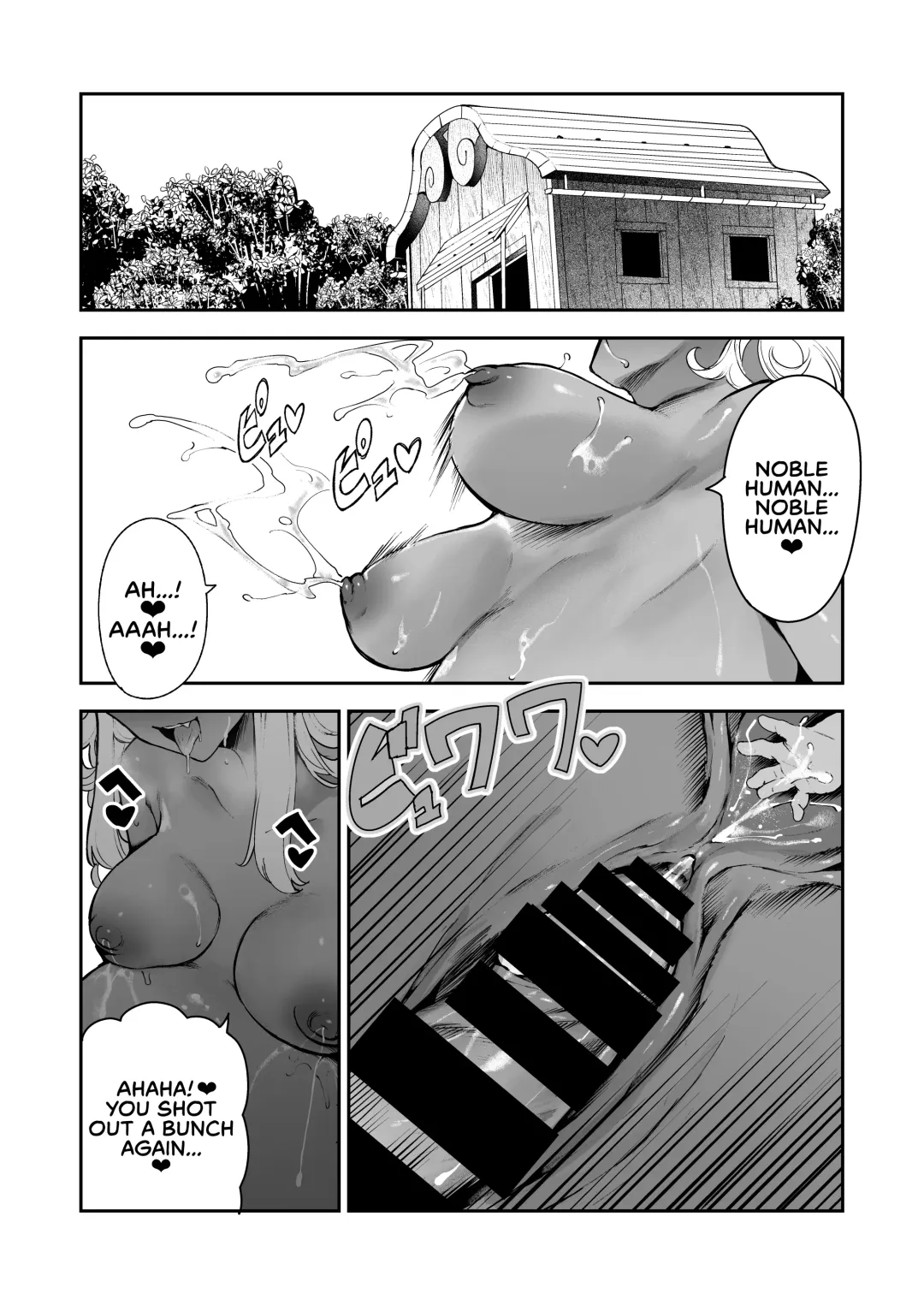 [Itsutsuse] Dark Elf no Ninkatsu Schale | A Dark Elf's Pregnancy Petri Dish Fhentai - Page 25