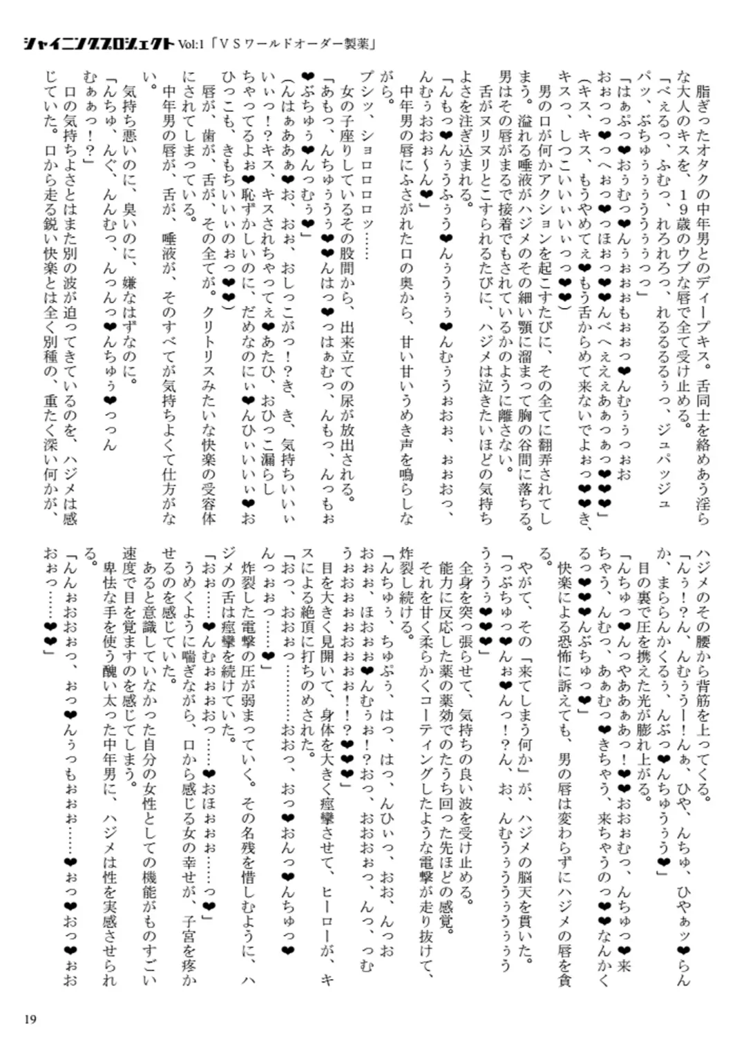 [23] Shining Project! Vol 1 "VS World Order Seiyaku!" Fhentai - Page 20