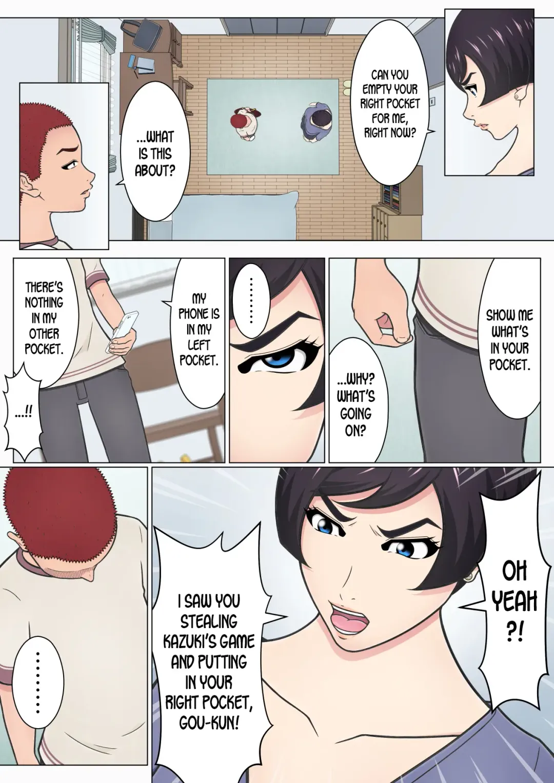 Musuko no Doukyuusei o Dorobou Atsukai Shite Shimatta Bakkari ni... ~Shitagi Feti no Warugaki ni Yowami o Nigirarete Shimatta Tsuyoki Mama~ Fhentai - Page 12