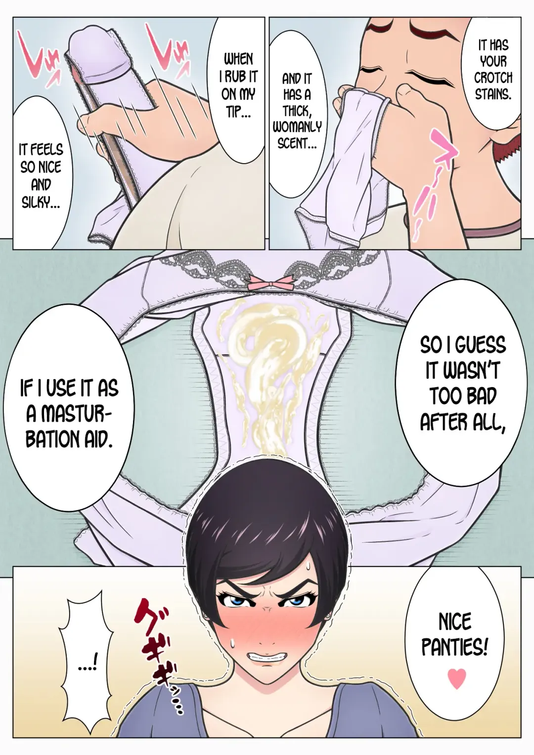 Musuko no Doukyuusei o Dorobou Atsukai Shite Shimatta Bakkari ni... ~Shitagi Feti no Warugaki ni Yowami o Nigirarete Shimatta Tsuyoki Mama~ Fhentai - Page 24