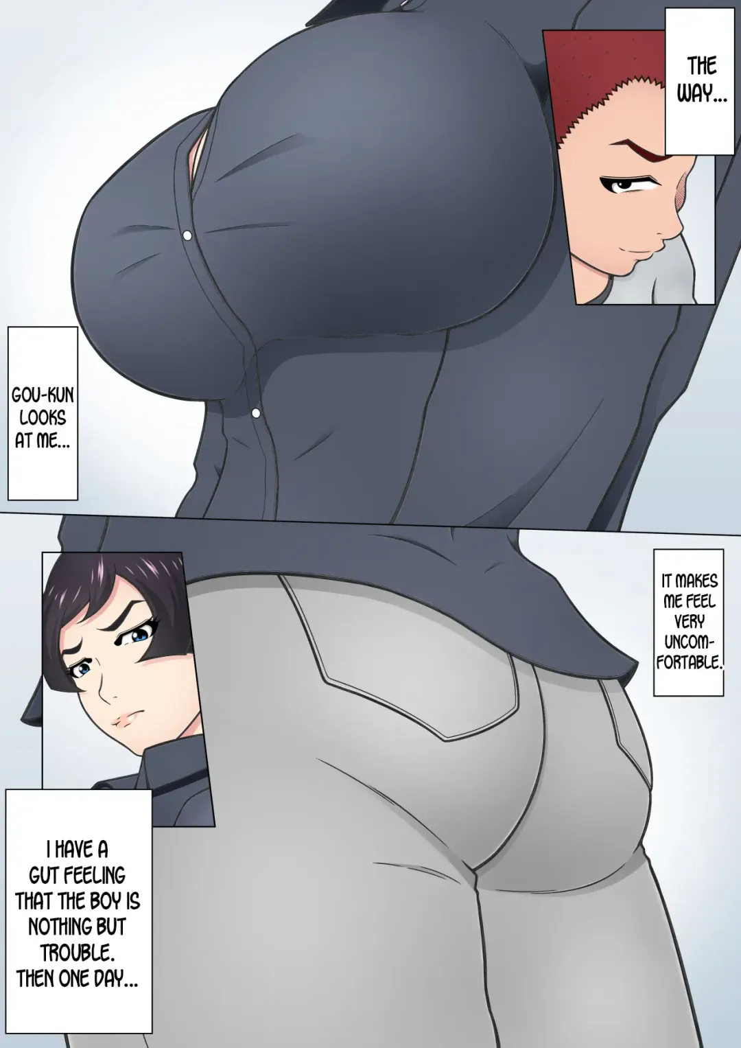 Musuko no Doukyuusei o Dorobou Atsukai Shite Shimatta Bakkari ni... ~Shitagi Feti no Warugaki ni Yowami o Nigirarete Shimatta Tsuyoki Mama~ Fhentai - Page 5