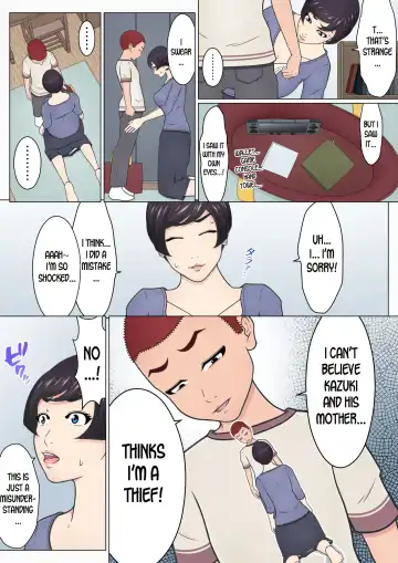 Musuko no Doukyuusei o Dorobou Atsukai Shite Shimatta Bakkari ni... ~Shitagi Feti no Warugaki ni Yowami o Nigirarete Shimatta Tsuyoki Mama~ Fhentai - Page 14