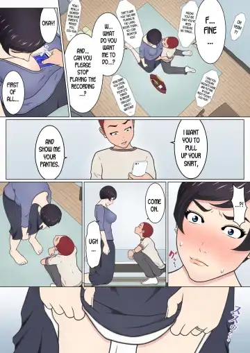 Musuko no Doukyuusei o Dorobou Atsukai Shite Shimatta Bakkari ni... ~Shitagi Feti no Warugaki ni Yowami o Nigirarete Shimatta Tsuyoki Mama~ Fhentai - Page 19