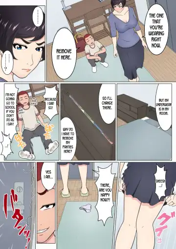 Musuko no Doukyuusei o Dorobou Atsukai Shite Shimatta Bakkari ni... ~Shitagi Feti no Warugaki ni Yowami o Nigirarete Shimatta Tsuyoki Mama~ Fhentai - Page 21