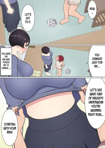 Musuko no Doukyuusei o Dorobou Atsukai Shite Shimatta Bakkari ni... ~Shitagi Feti no Warugaki ni Yowami o Nigirarete Shimatta Tsuyoki Mama~ Fhentai - Page 25