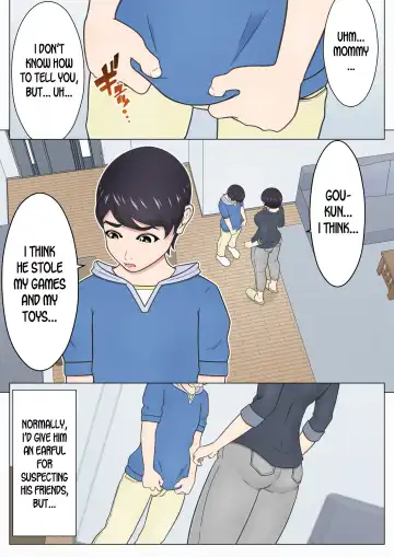 Musuko no Doukyuusei o Dorobou Atsukai Shite Shimatta Bakkari ni... ~Shitagi Feti no Warugaki ni Yowami o Nigirarete Shimatta Tsuyoki Mama~ Fhentai - Page 6