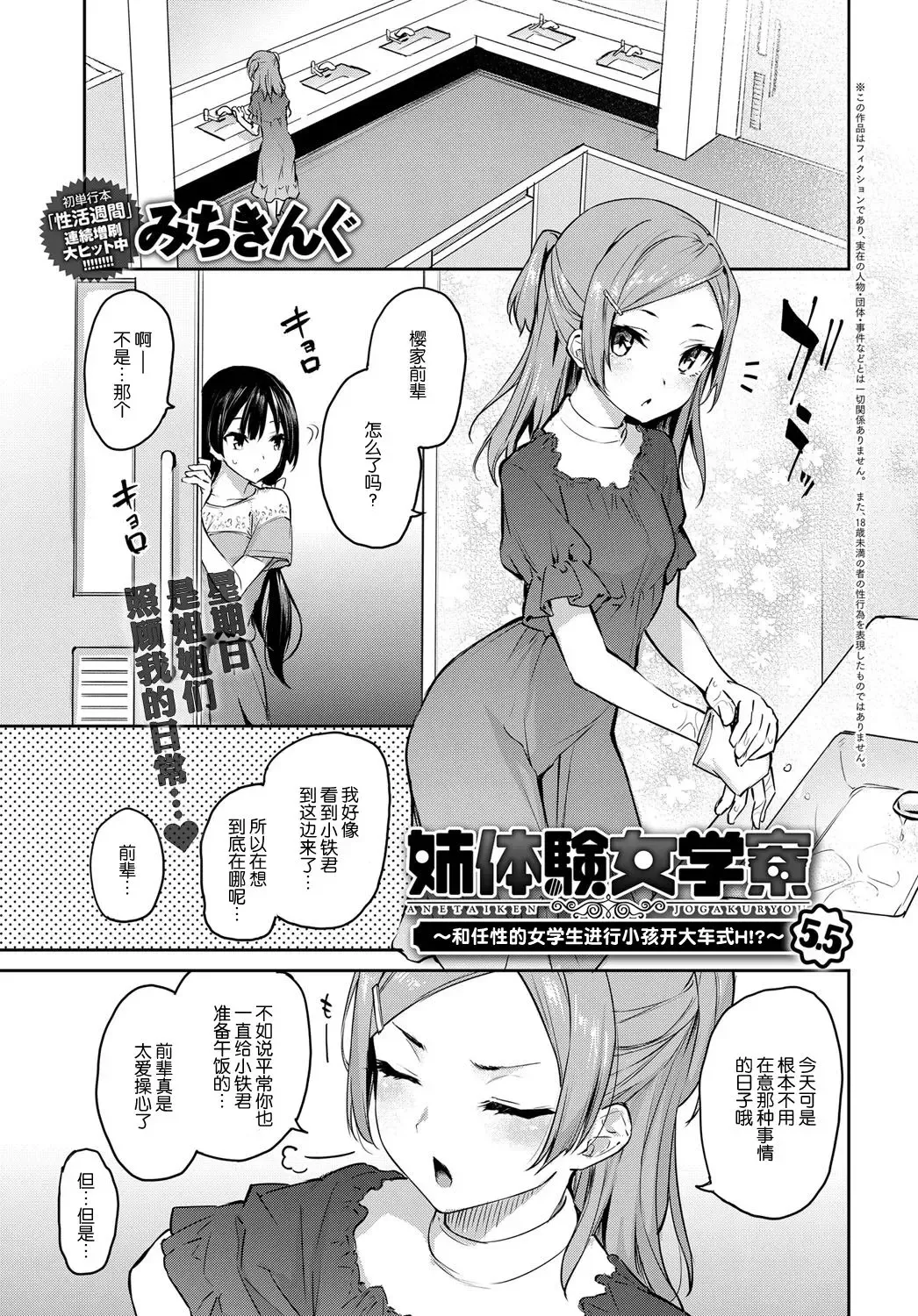 [Michiking] Ane Taiken Jogakuryou 5.5 Fhentai - Page 1