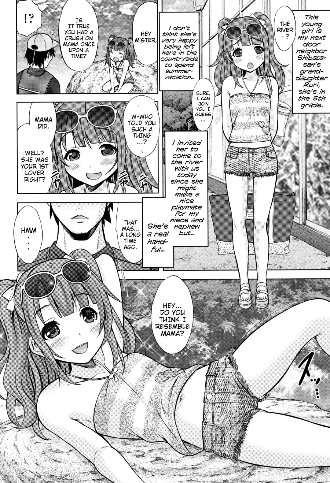 [Nekodanshaku] Ruri Iro Natsuyasumi | Lapis-Lazuli Colored Summer-Vacation Fhentai - Page 2