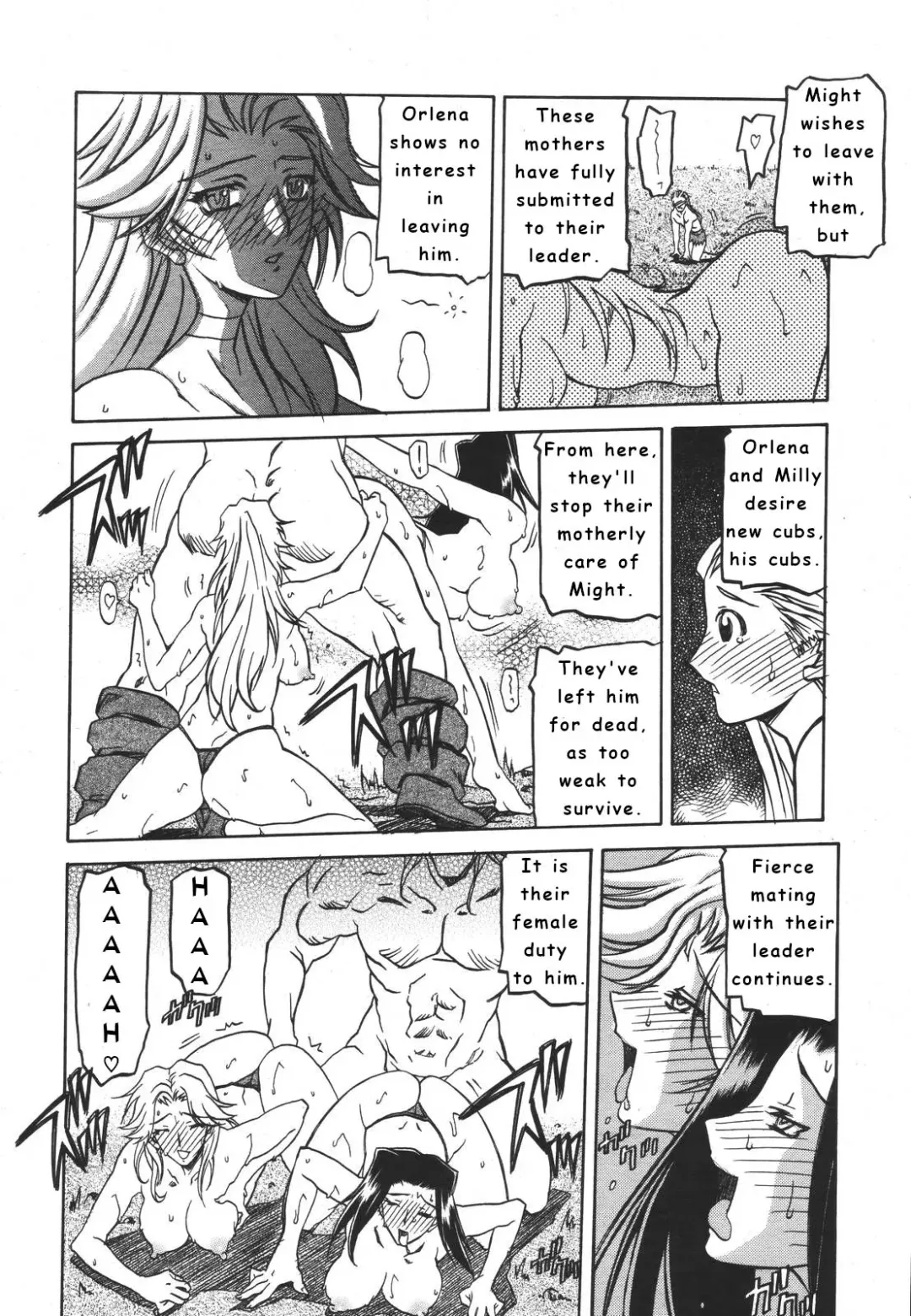[Sanbun Kyoden] Subarashiki Yasei no Sekai | Wonderful Wild World Fhentai - Page 12