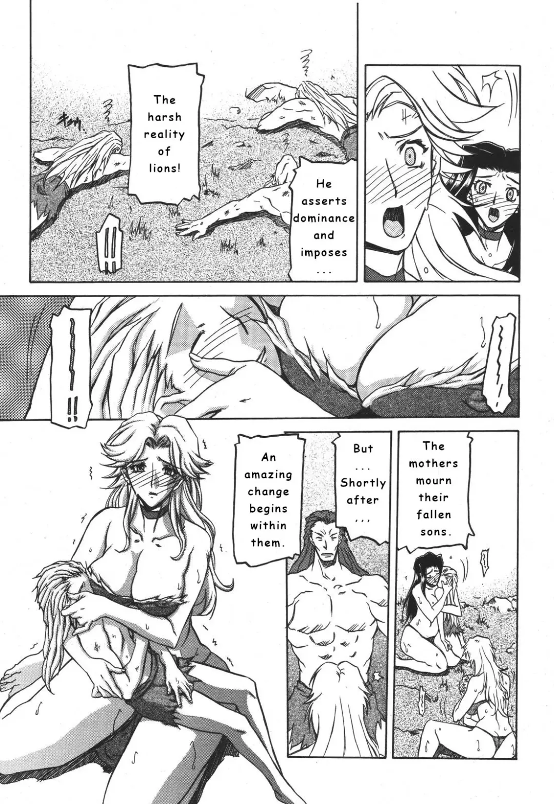 [Sanbun Kyoden] Subarashiki Yasei no Sekai | Wonderful Wild World Fhentai - Page 5