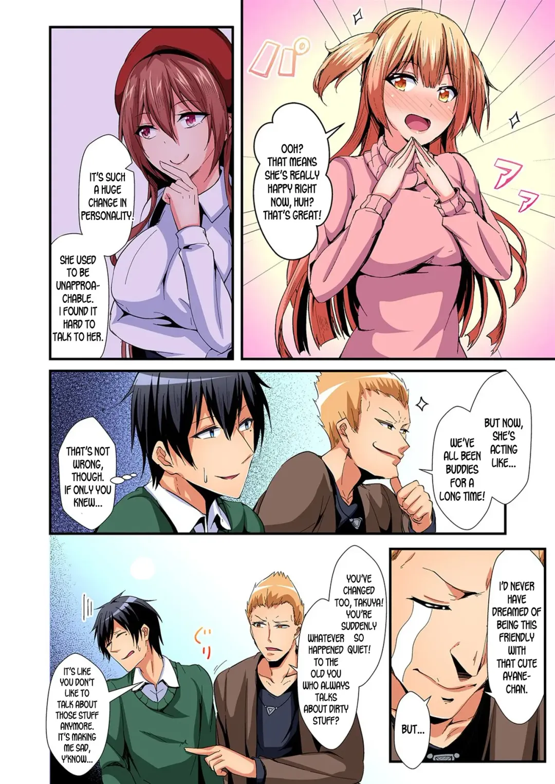 [Suishin Tenra] Irekawatte Dotabata Ecchi! ~Aya-nee no Binkan na Karada ni Ore wa Taerarenai  | Switch bodies and have noisy sex! I can't stand Ayanee's sensitive body 1-6 Fhentai - Page 128