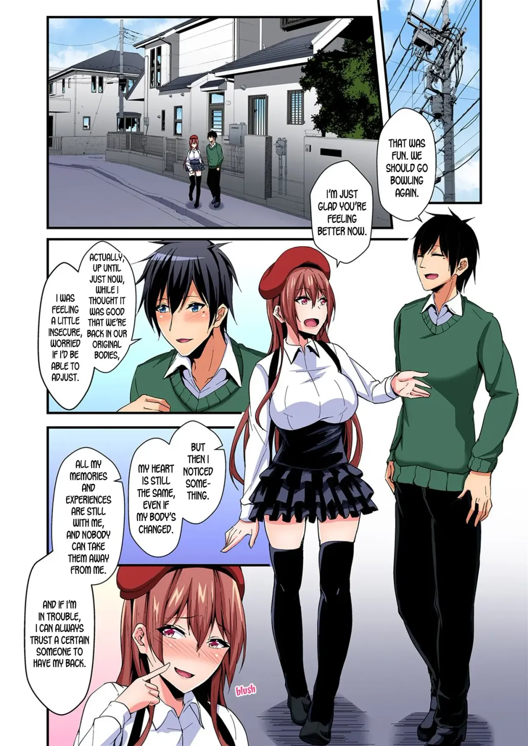 [Suishin Tenra] Irekawatte Dotabata Ecchi! ~Aya-nee no Binkan na Karada ni Ore wa Taerarenai  | Switch bodies and have noisy sex! I can't stand Ayanee's sensitive body 1-6 Fhentai - Page 148