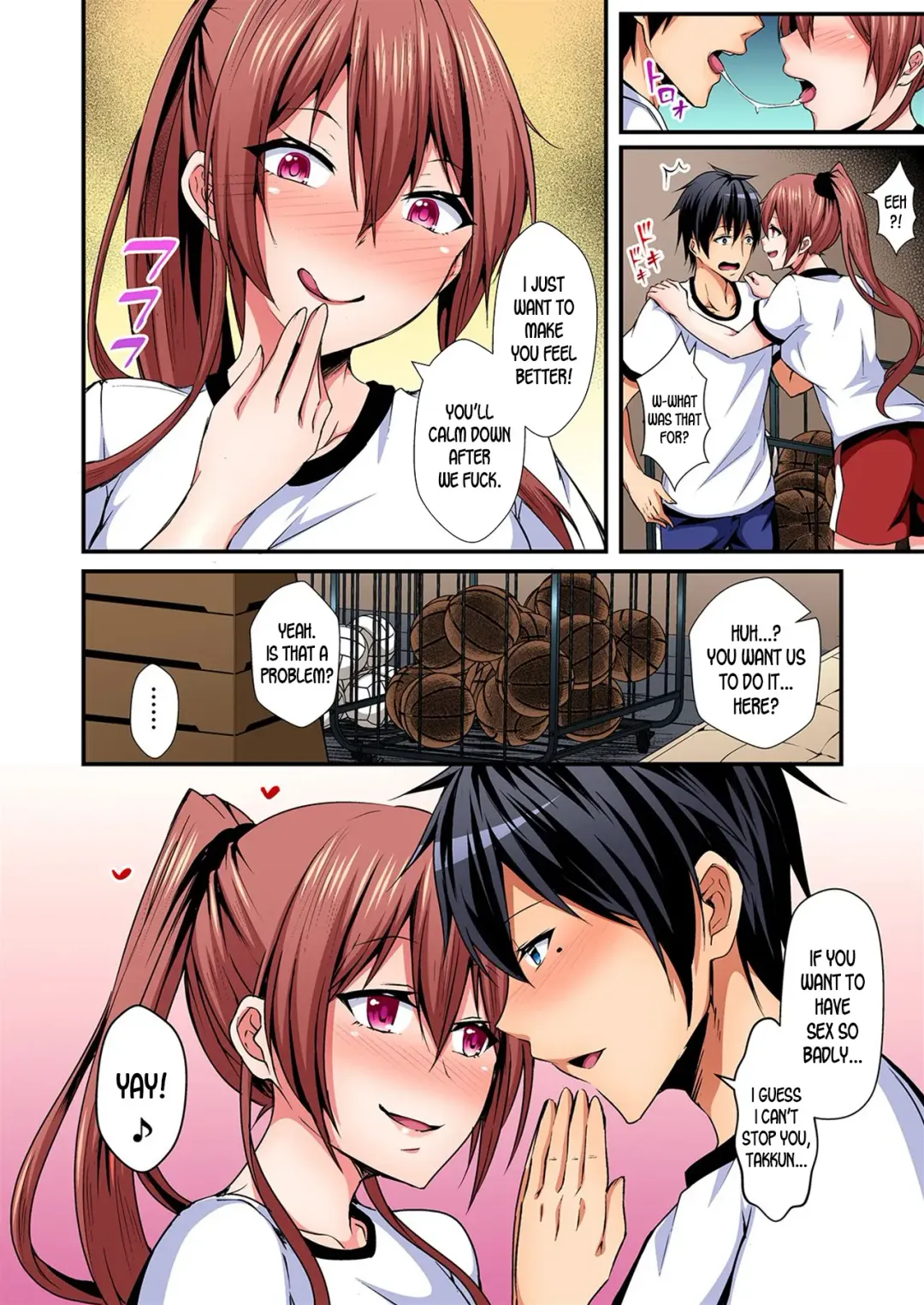 [Suishin Tenra] Irekawatte Dotabata Ecchi! ~Aya-nee no Binkan na Karada ni Ore wa Taerarenai  | Switch bodies and have noisy sex! I can't stand Ayanee's sensitive body 1-6 Fhentai - Page 84