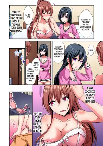[Suishin Tenra] Irekawatte Dotabata Ecchi! ~Aya-nee no Binkan na Karada ni Ore wa Taerarenai  | Switch bodies and have noisy sex! I can't stand Ayanee's sensitive body 1-6 Fhentai - Page 59