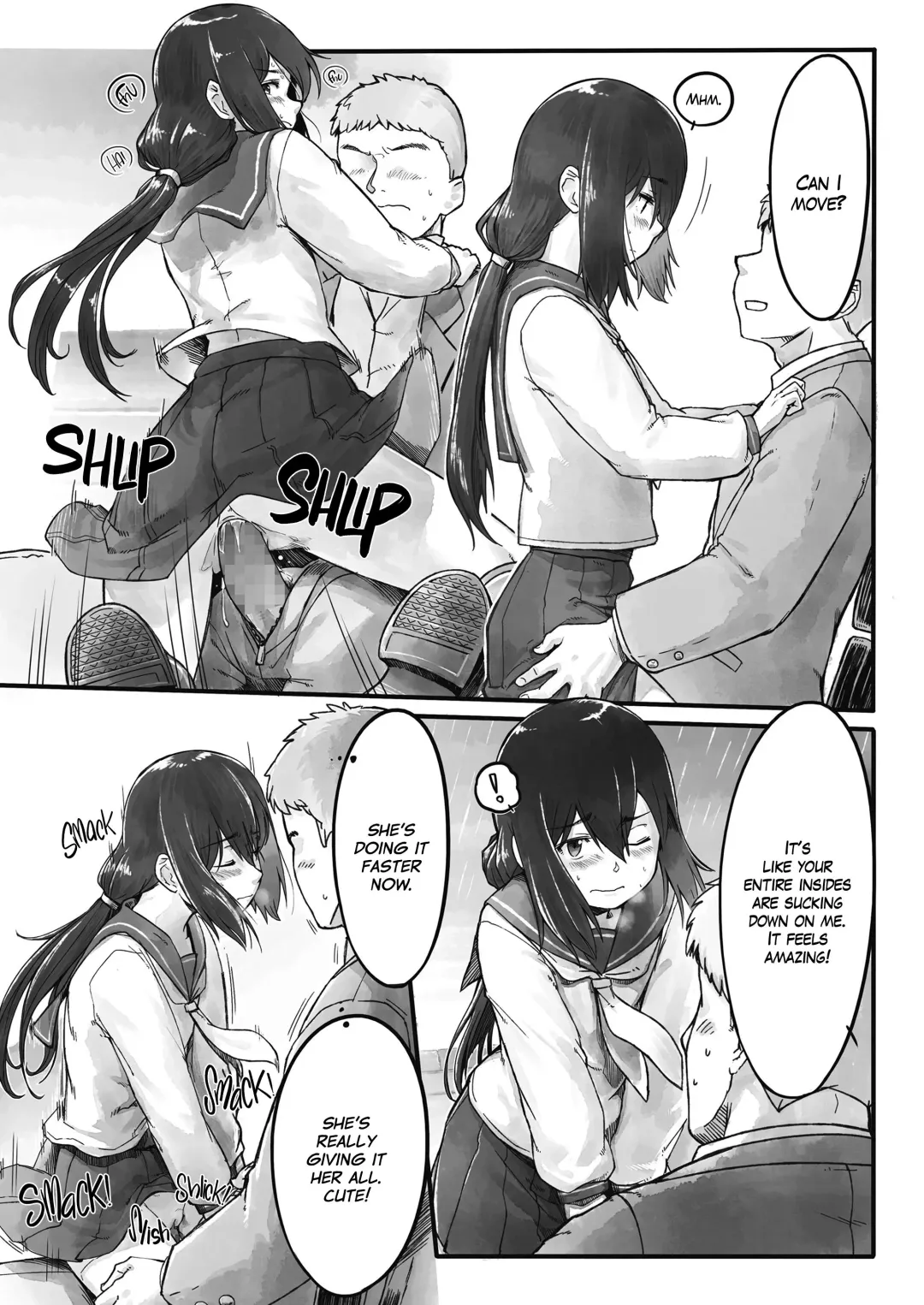 [Nogiguchi Kohiro] Ame no Hi no Nagaisu de | On a Bench, On a Rainy Day Fhentai - Page 13