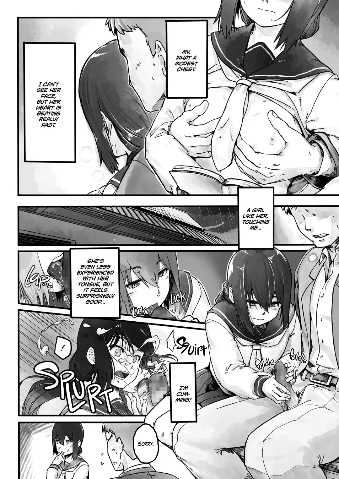 [Nogiguchi Kohiro] Ame no Hi no Nagaisu de | On a Bench, On a Rainy Day Fhentai - Page 6