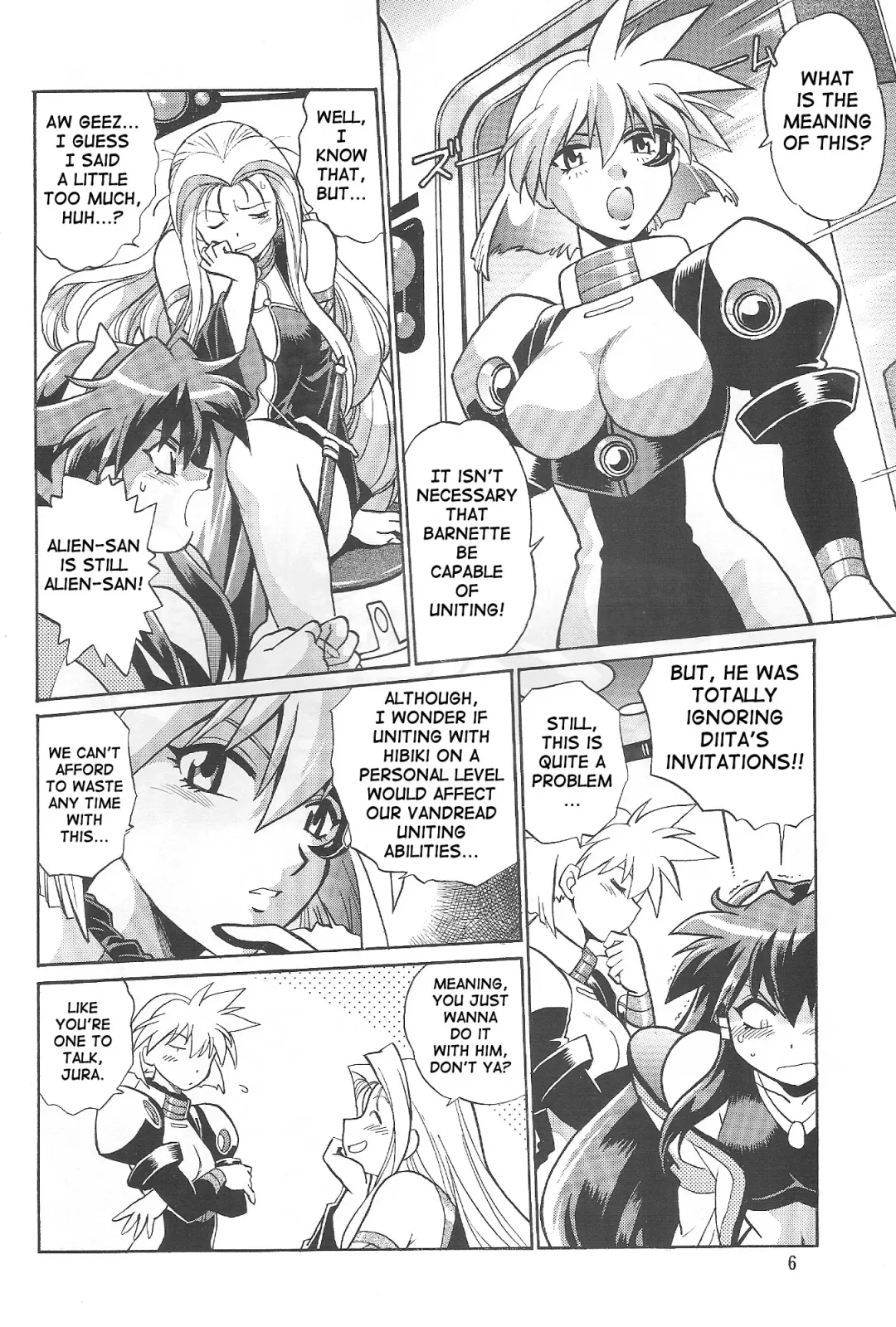 [Manabe Jouji] VANDREAD ALL CHARACTERS BOOK Fhentai - Page 5