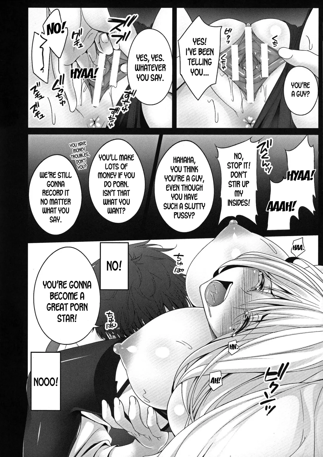 [Kazumu] Josou Sagishi no Junan | The Suffering of a Cross-dressing Scammer Fhentai - Page 10
