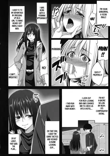 [Kazumu] Josou Sagishi no Junan | The Suffering of a Cross-dressing Scammer Fhentai - Page 2