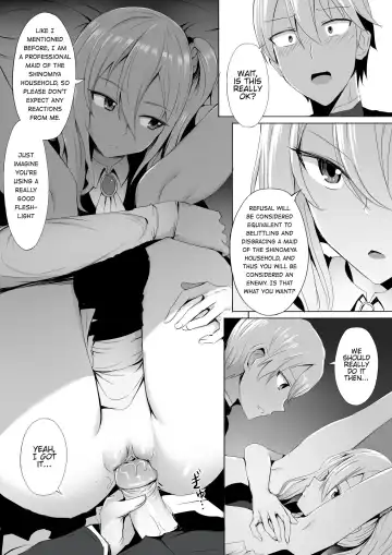 [Ginhaha] Shinomiya-ke no Maid wa Tokojouzu ~Professional Jintai Onaho~ Fhentai - Page 11