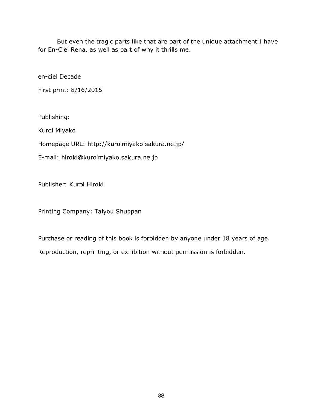 [Rindou - Sansyoku Amido.] en-ciel Decade Fhentai - Page 88