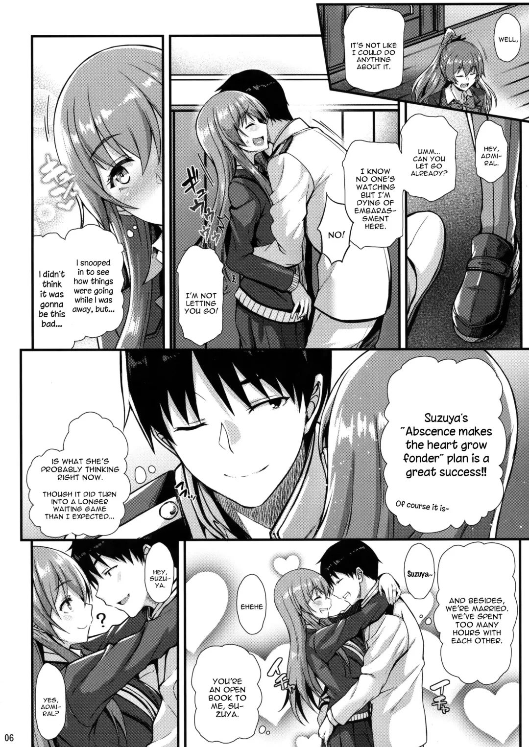 [Saemon] Suzuya to IchaIcha kkusu! | Flirty Lovin' with Suzuya! Fhentai - Page 5