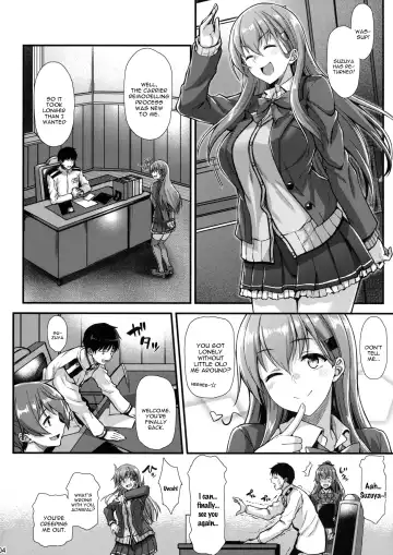 [Saemon] Suzuya to IchaIcha kkusu! | Flirty Lovin' with Suzuya! Fhentai - Page 3