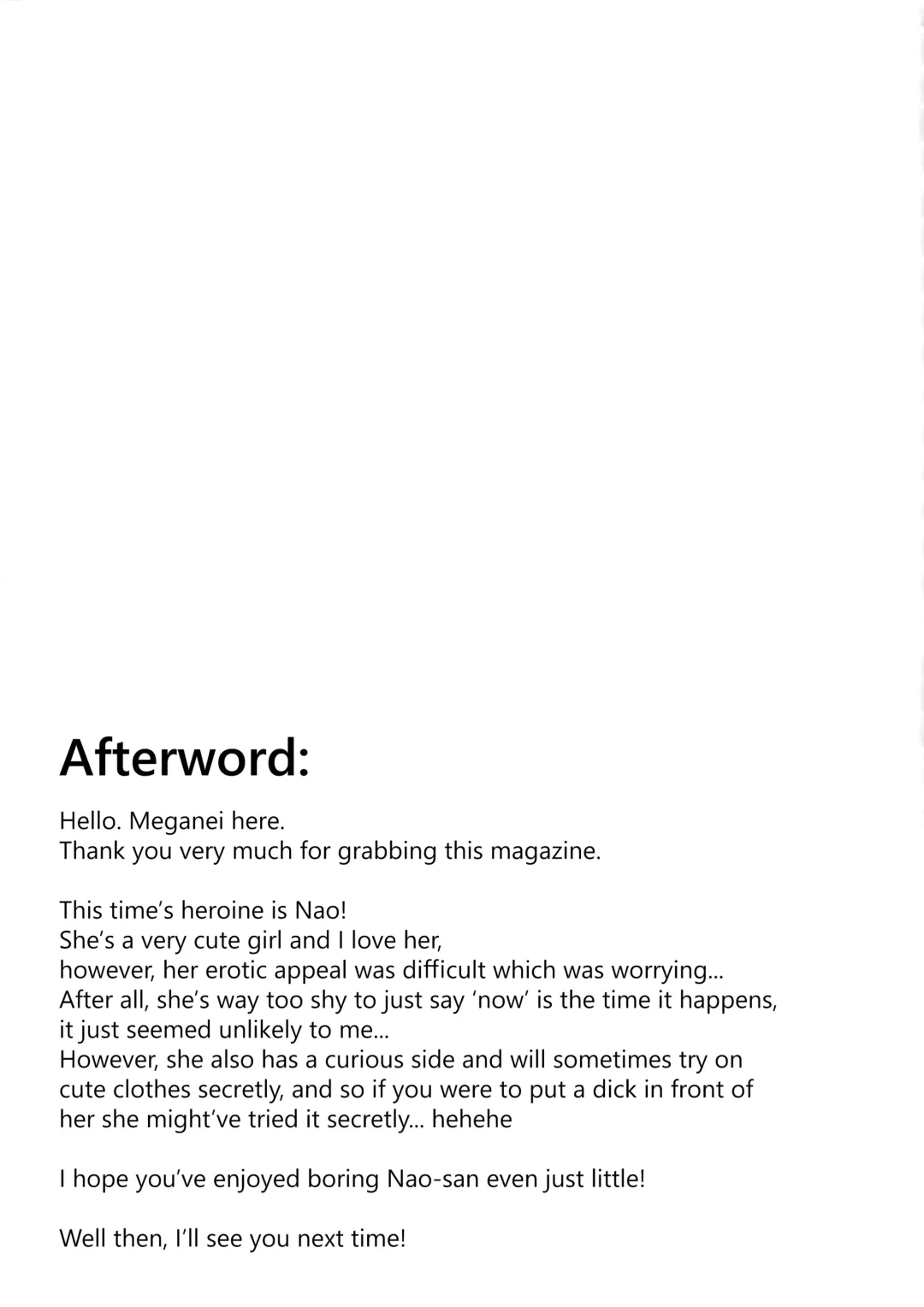 [Meganei] Nao wa Hiwai na Otoshigoro Fhentai - Page 24