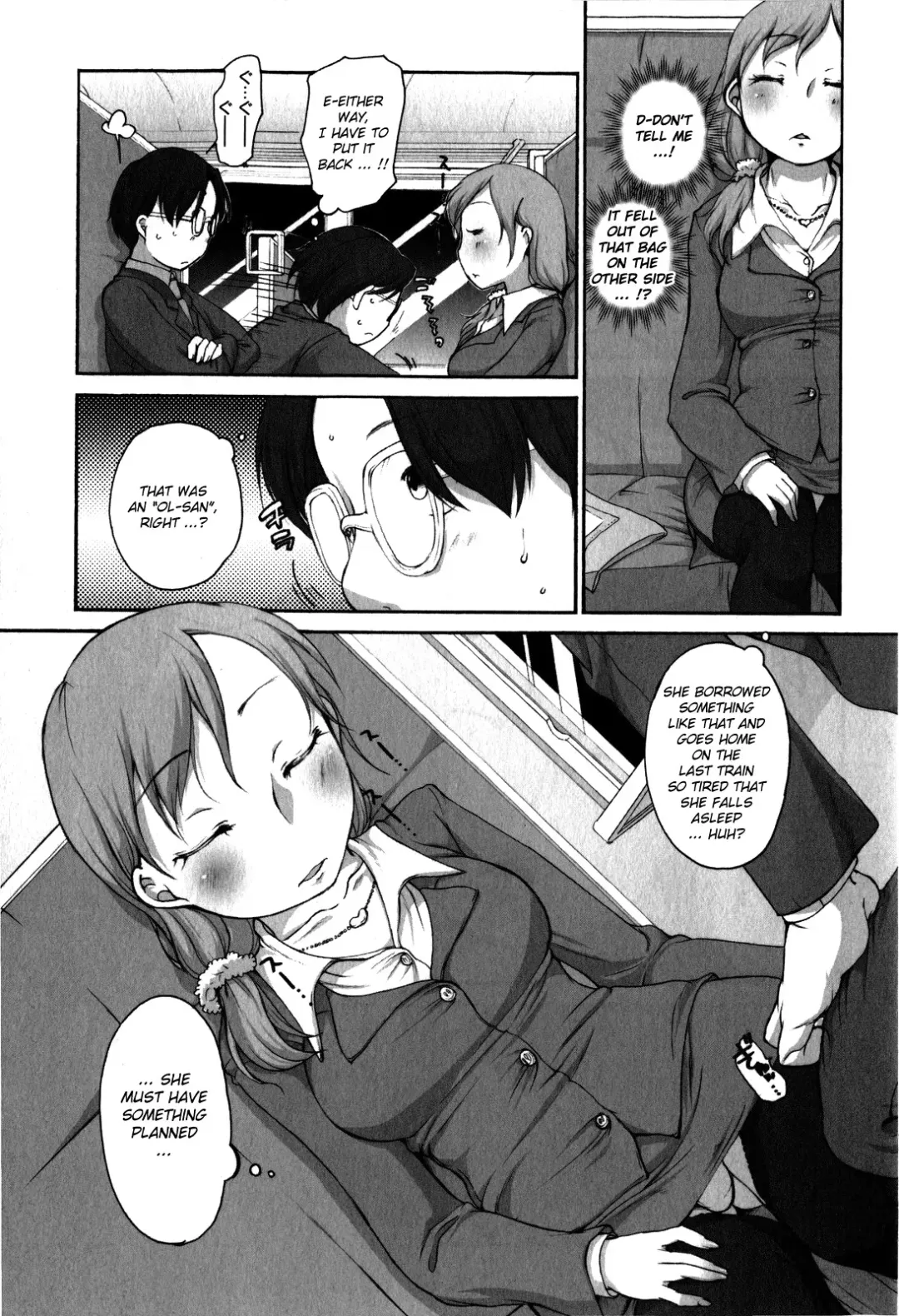 [Equal] OL-san no Dokkidoki Nyannyan Densha | OL-sans Exciting Make-out Train Fhentai - Page 3