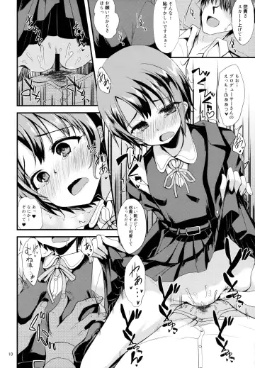 [Gokubuto Mayuge] Idol ga Seifuku ni Kigaetara Fhentai - Page 9