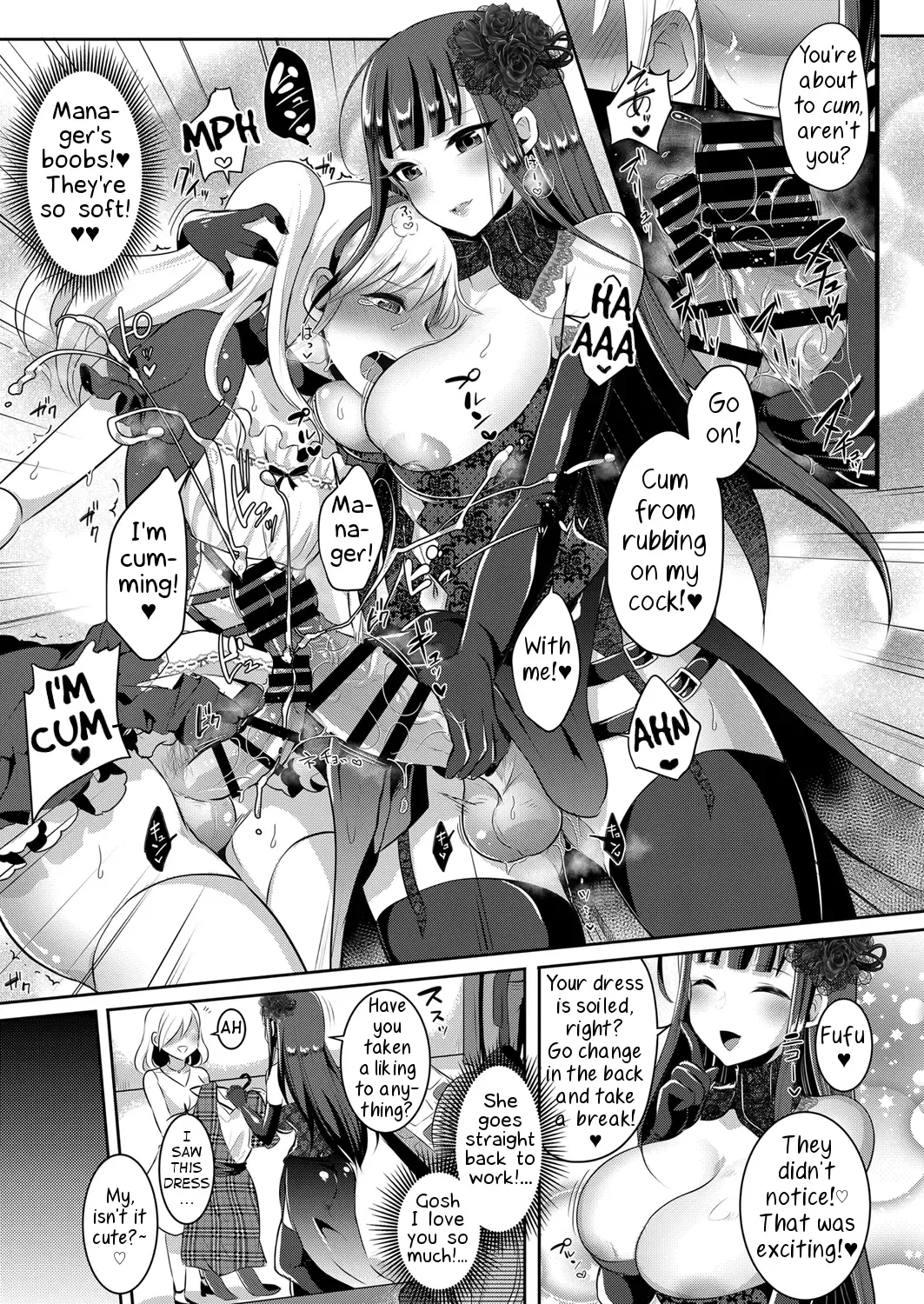 [Runrun] Boku ga Hitomebore Shita Gothic Onee-san wa Futanari datta Ken 3 Fhentai - Page 10
