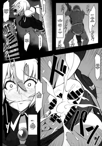 [Midori Niku] Kabeshiri Lunasa Fhentai - Page 15