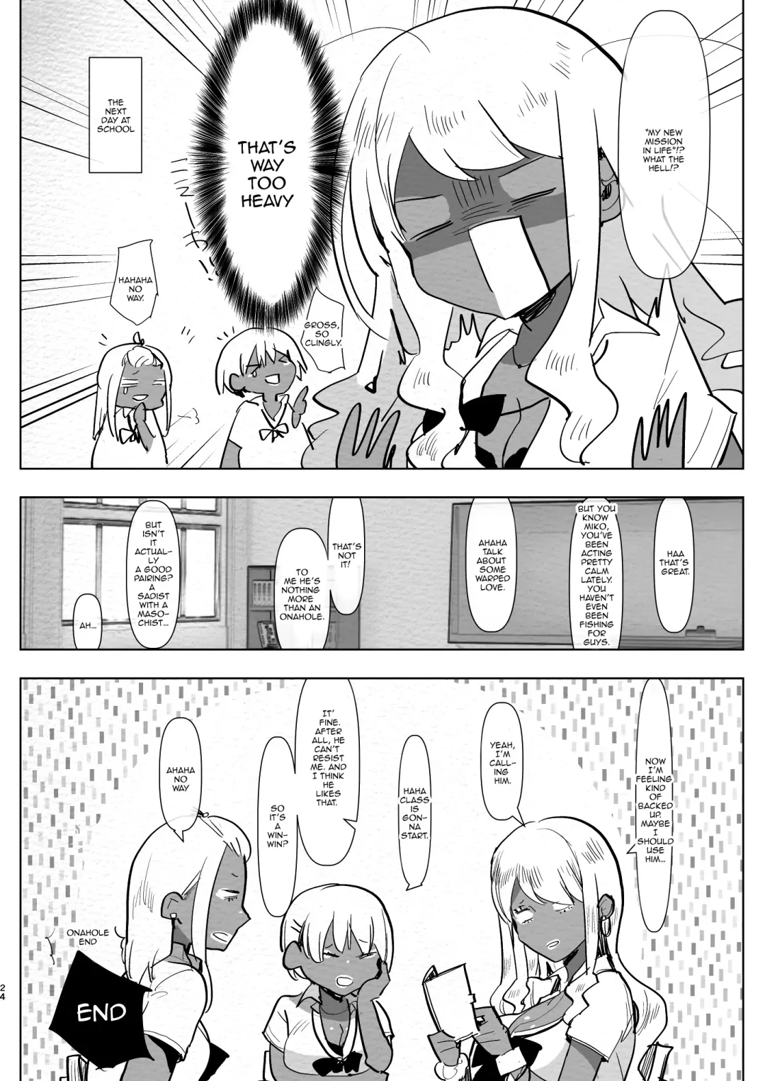 [Aimaitei Umami] Futanari Kyokon Kuro Gal Kanojo to Benkyou Oheya Date da to Omottara Soku Onaho Atsukai Fukujuu Gyaku Anal nante... | What I Thought Was Going To Be A Study Date Fhentai - Page 23