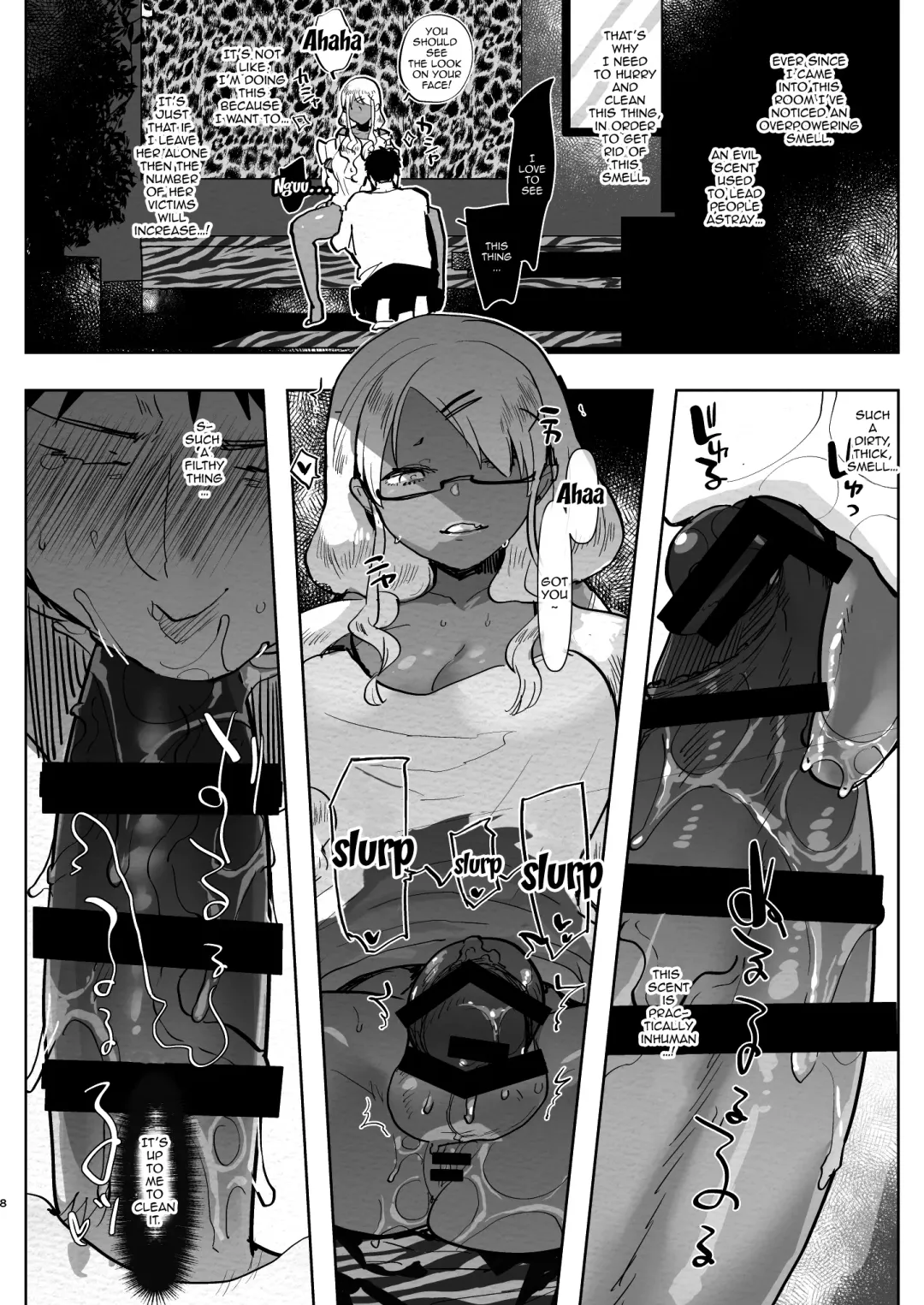 [Aimaitei Umami] Futanari Kyokon Kuro Gal Kanojo to Benkyou Oheya Date da to Omottara Soku Onaho Atsukai Fukujuu Gyaku Anal nante... | What I Thought Was Going To Be A Study Date Fhentai - Page 7