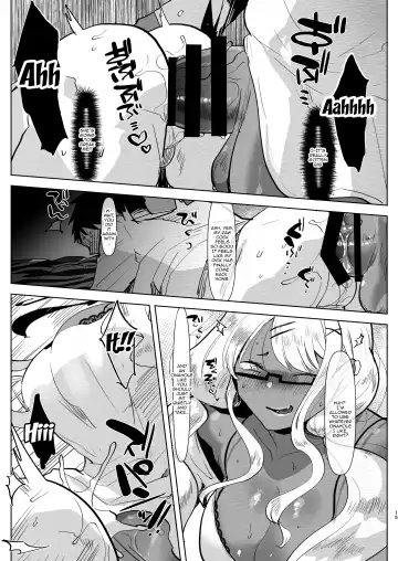 [Aimaitei Umami] Futanari Kyokon Kuro Gal Kanojo to Benkyou Oheya Date da to Omottara Soku Onaho Atsukai Fukujuu Gyaku Anal nante... | What I Thought Was Going To Be A Study Date Fhentai - Page 14
