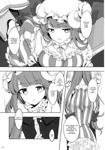 [Tachibana Hisui] Patchouli-san ni Yowami o Nigiraretai Fhentai - Page 10